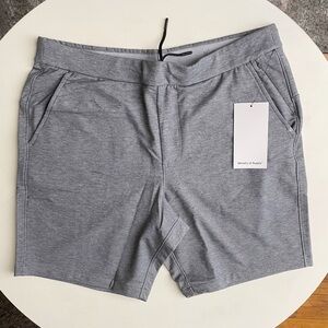 Ministry of Supply Men’s 8” Fusion Terry Short Gray Size XL New